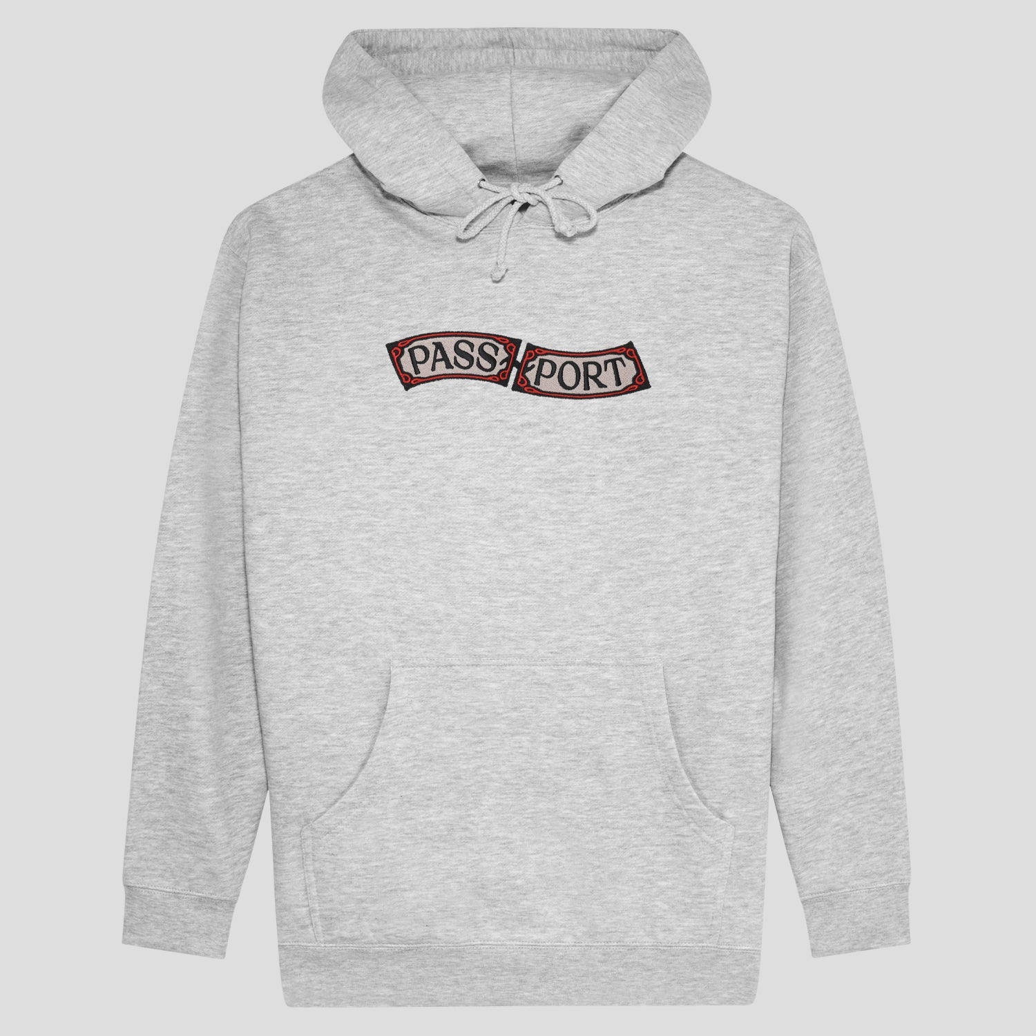 Pass~Port Red Flag Hoodie - Ash – Pass~Port USA