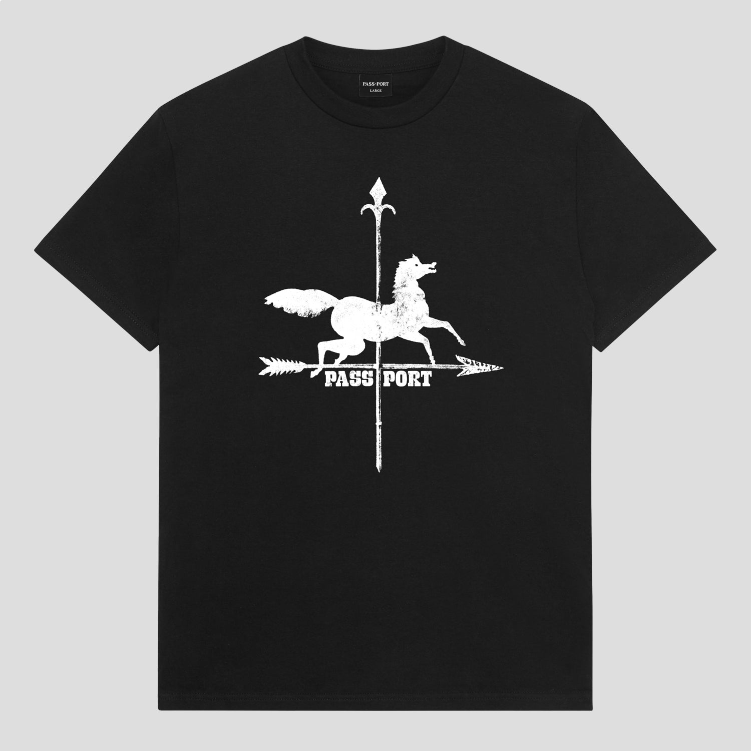 Pass~Port Weathervane Tee - Black