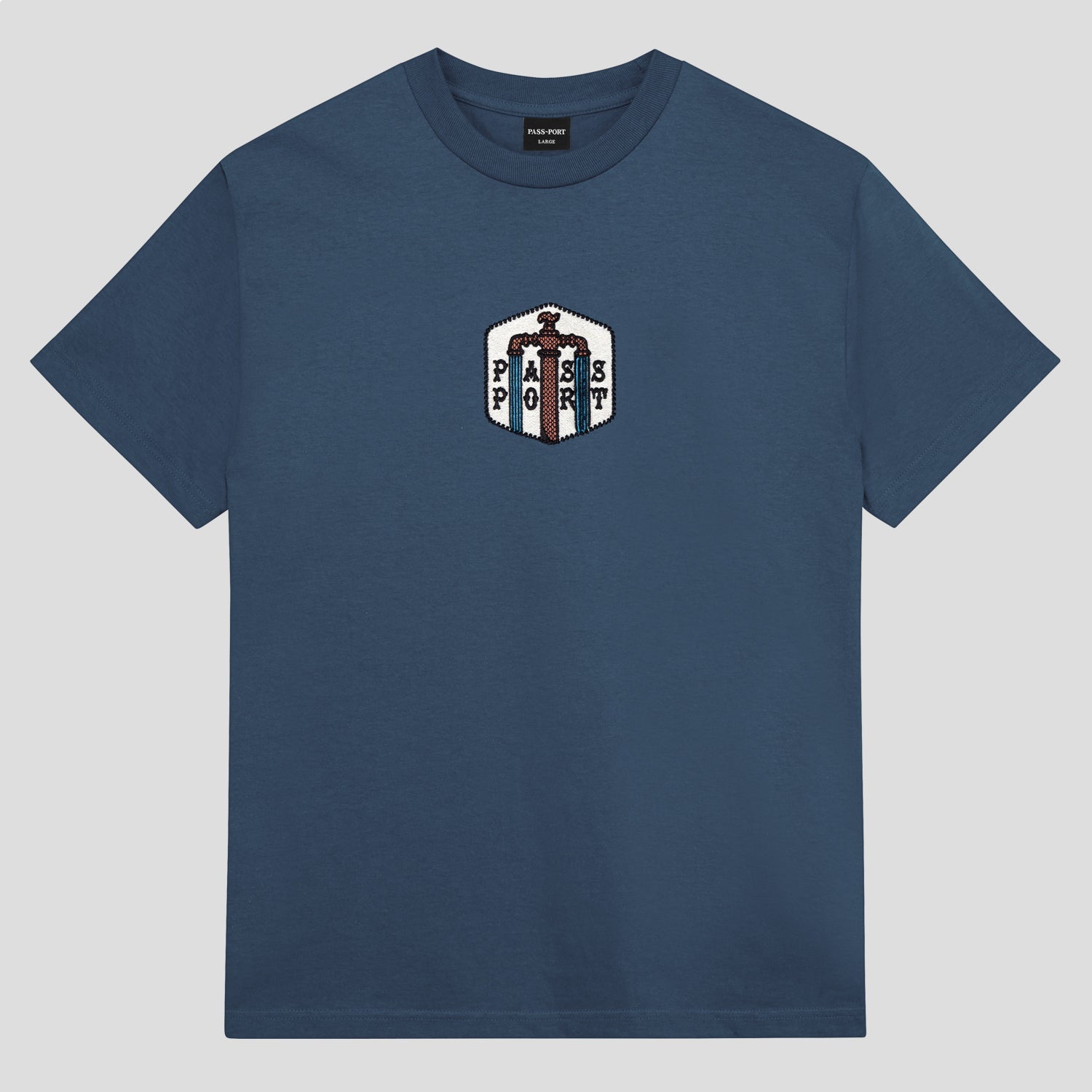 Pass~Port Water Supply Tee - Harbour Blue