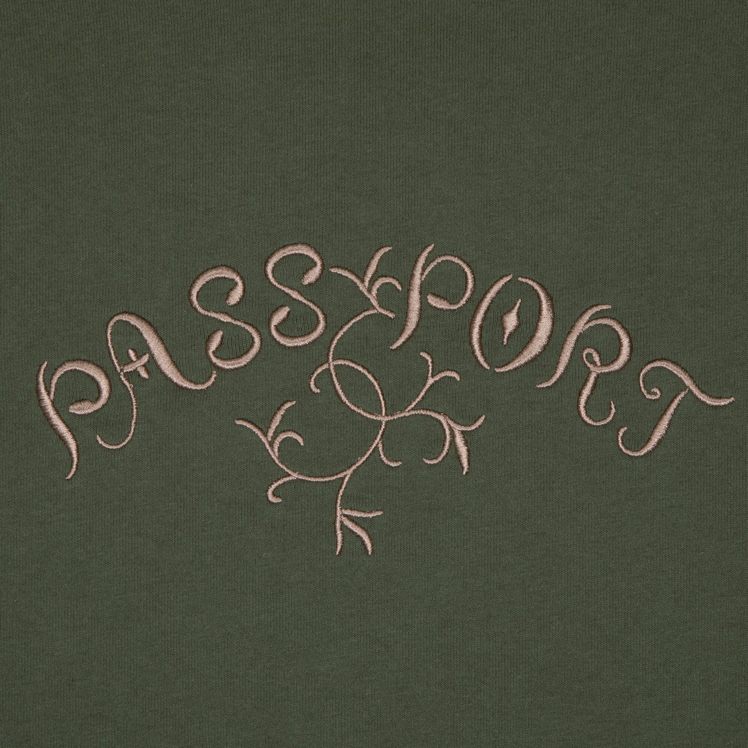 Pass~Port Arthur Ringer Tee - Olive