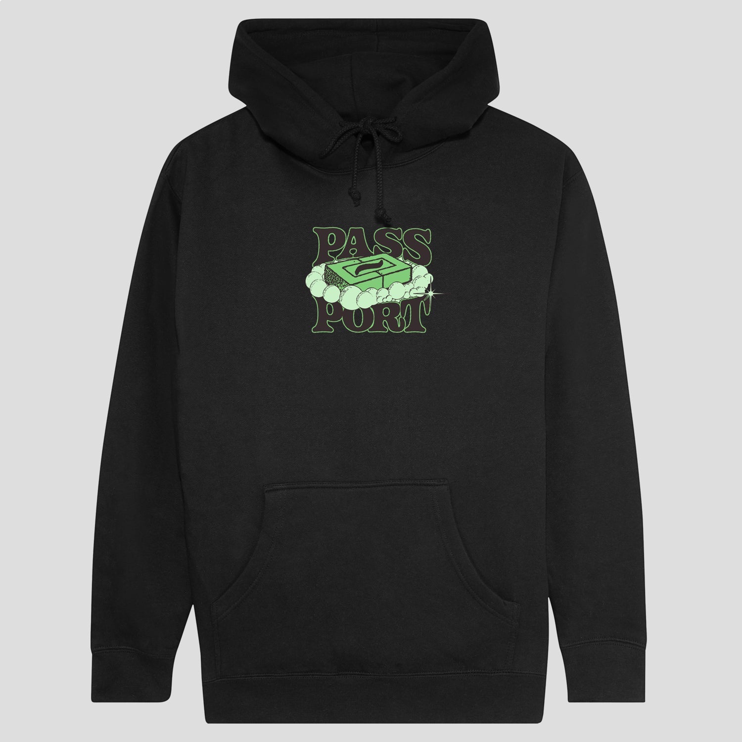 Pass~Port Soap Hoodie - Black
