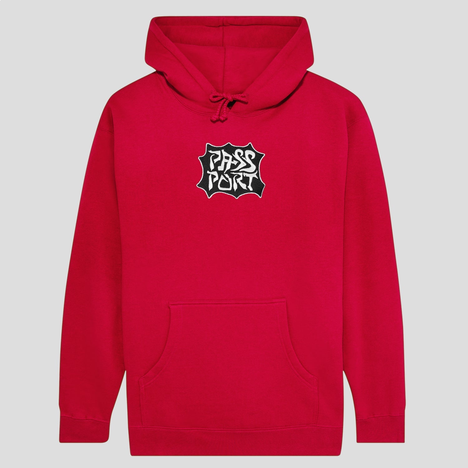Pass~Port Glyph Hoodie - Red – Pass~Port USA