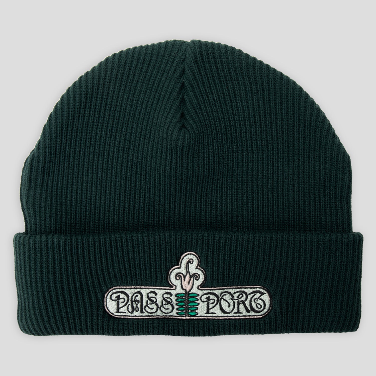 Pass~Port Gardenia Beanie - Forest Green