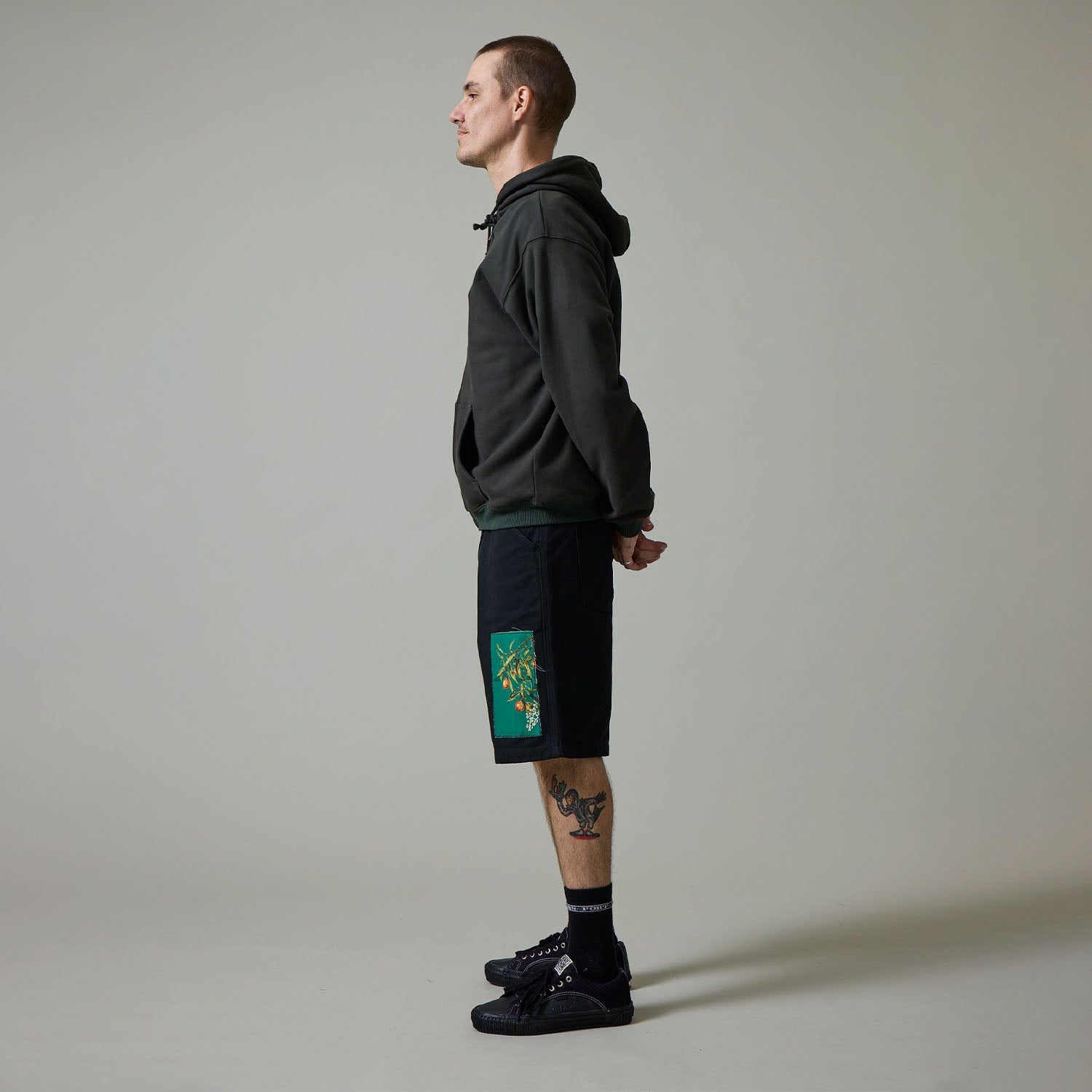 Pass~Port Quandong Workers Club Jean Short - Washed Black