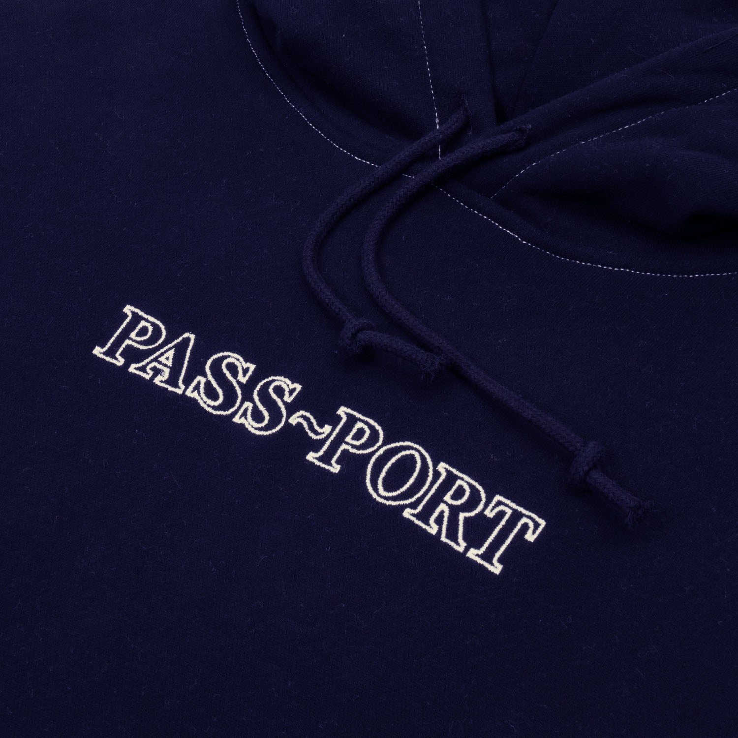 Pass~Port Official Organic Hoodie - Navy – Pass~Port USA