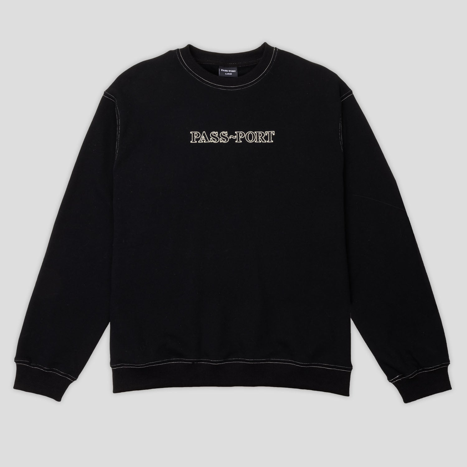 Pass~Port Official Organic Sweater - Black – Pass~Port USA