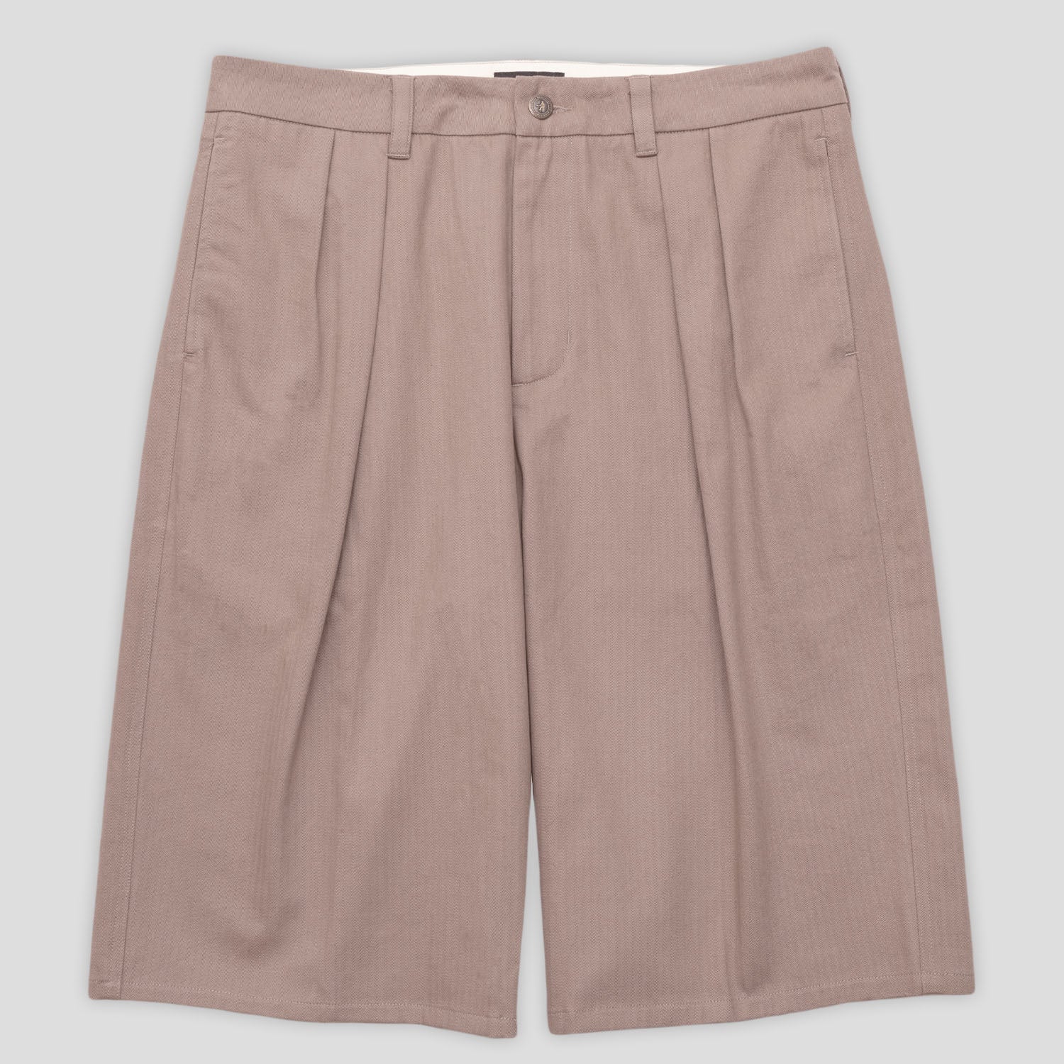 Pass~Port Herringbone Leagues Club Short - Light Brown