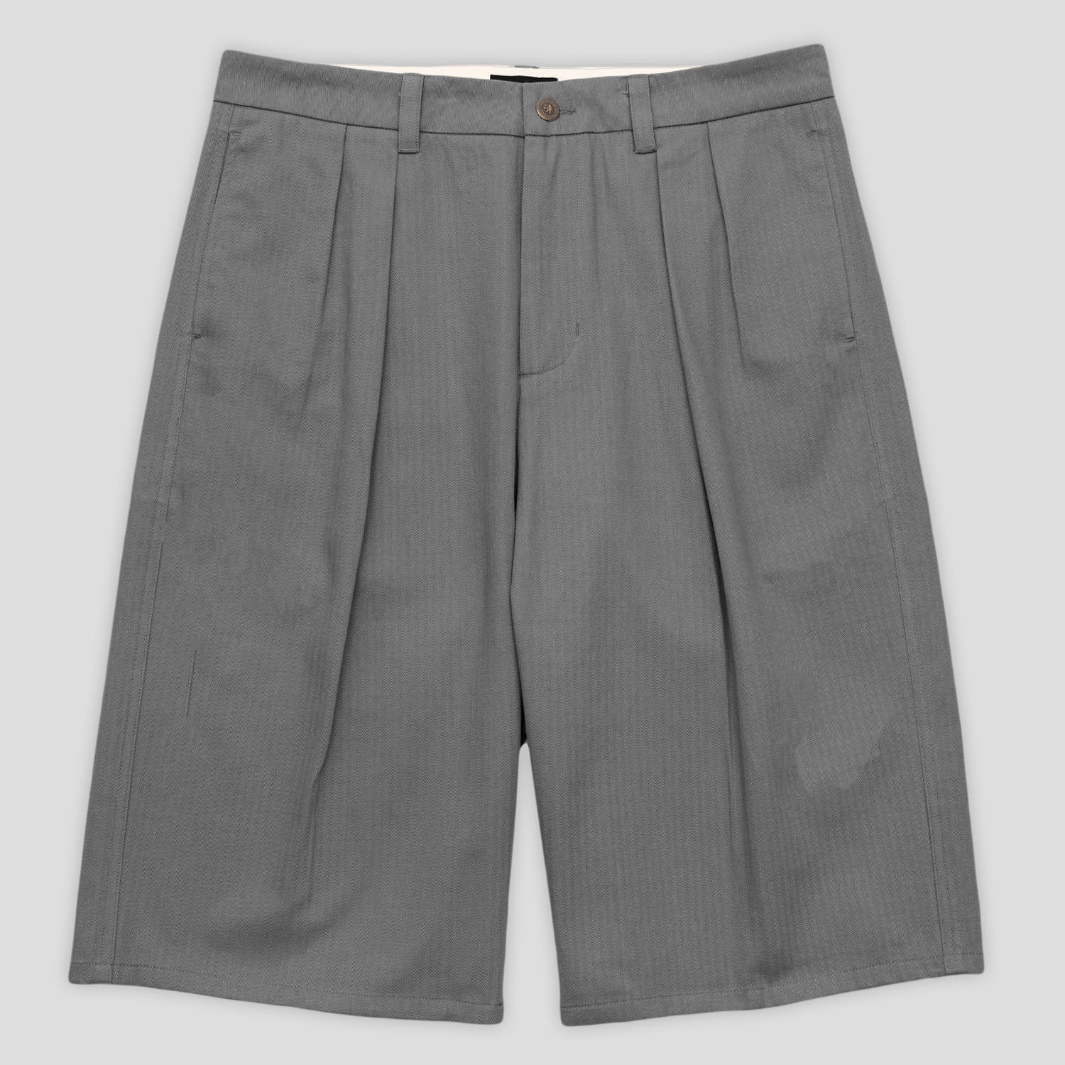 Pass~Port Herringbone Leagues Club Short - Grey