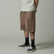 Pass~Port Herringbone Leagues Club Short - Light Brown