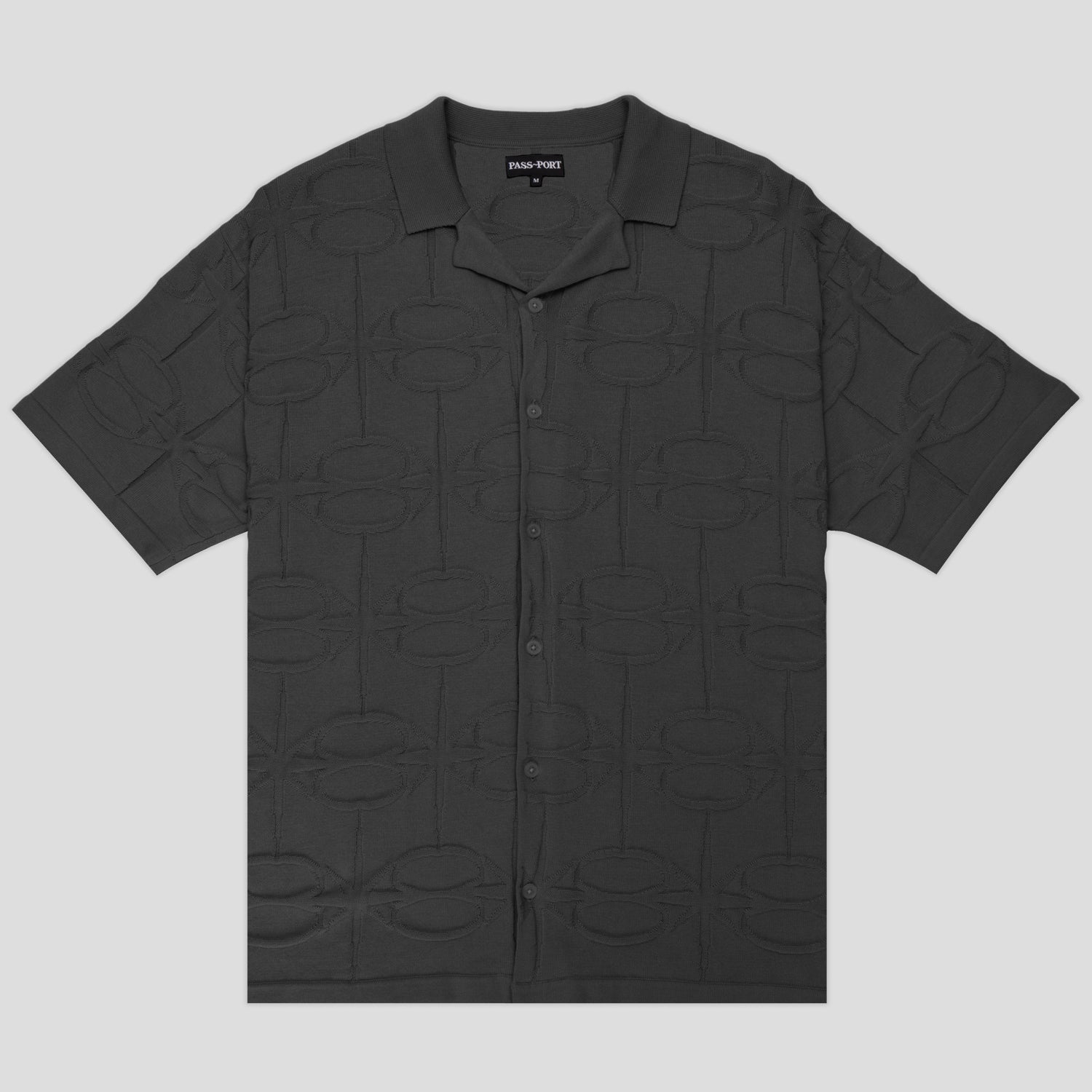 Pass~Port Soap Sparkle Organic Knitted Leagues Shirt - Dark Grey