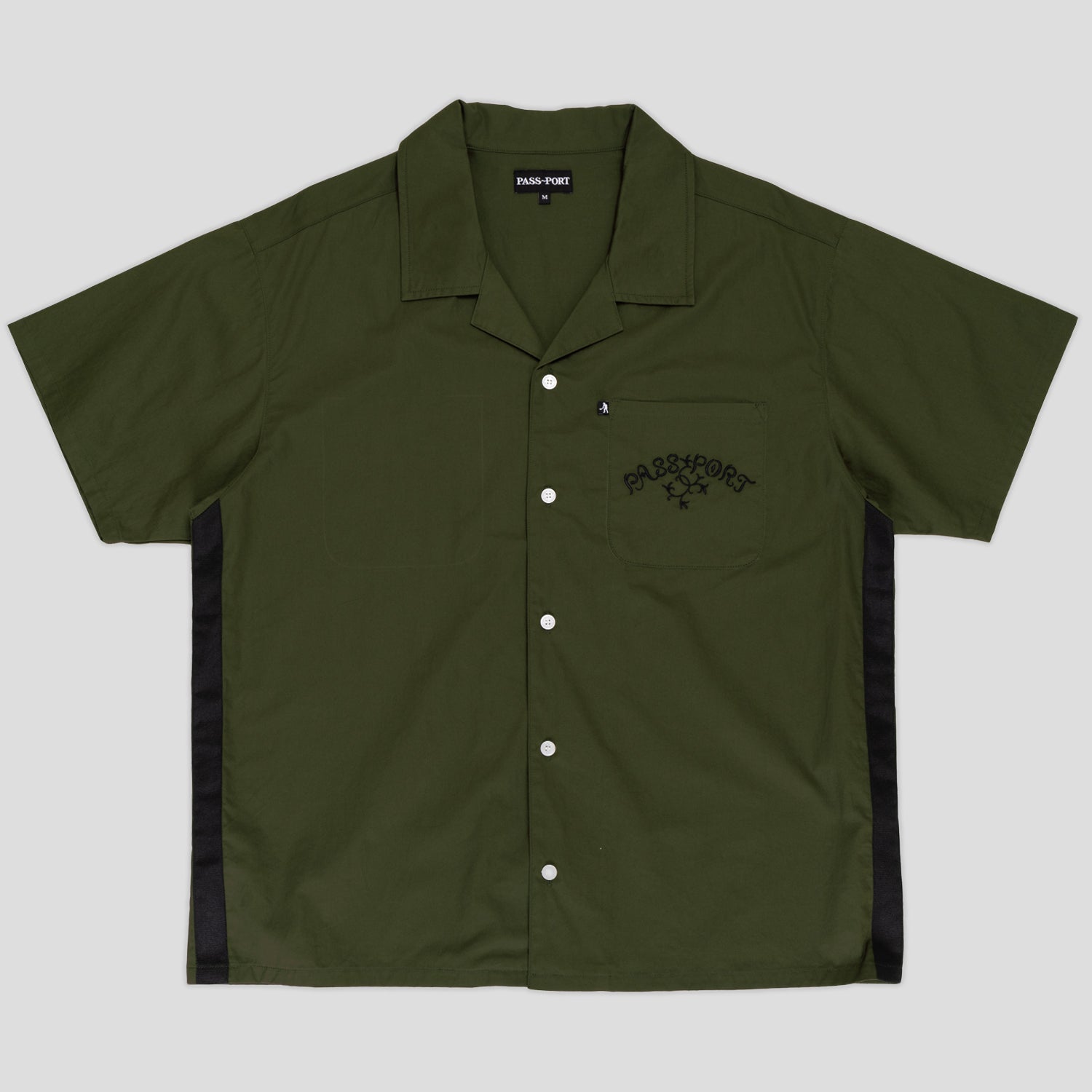 Pass~Port Arthur Leagues Shirt - Olive