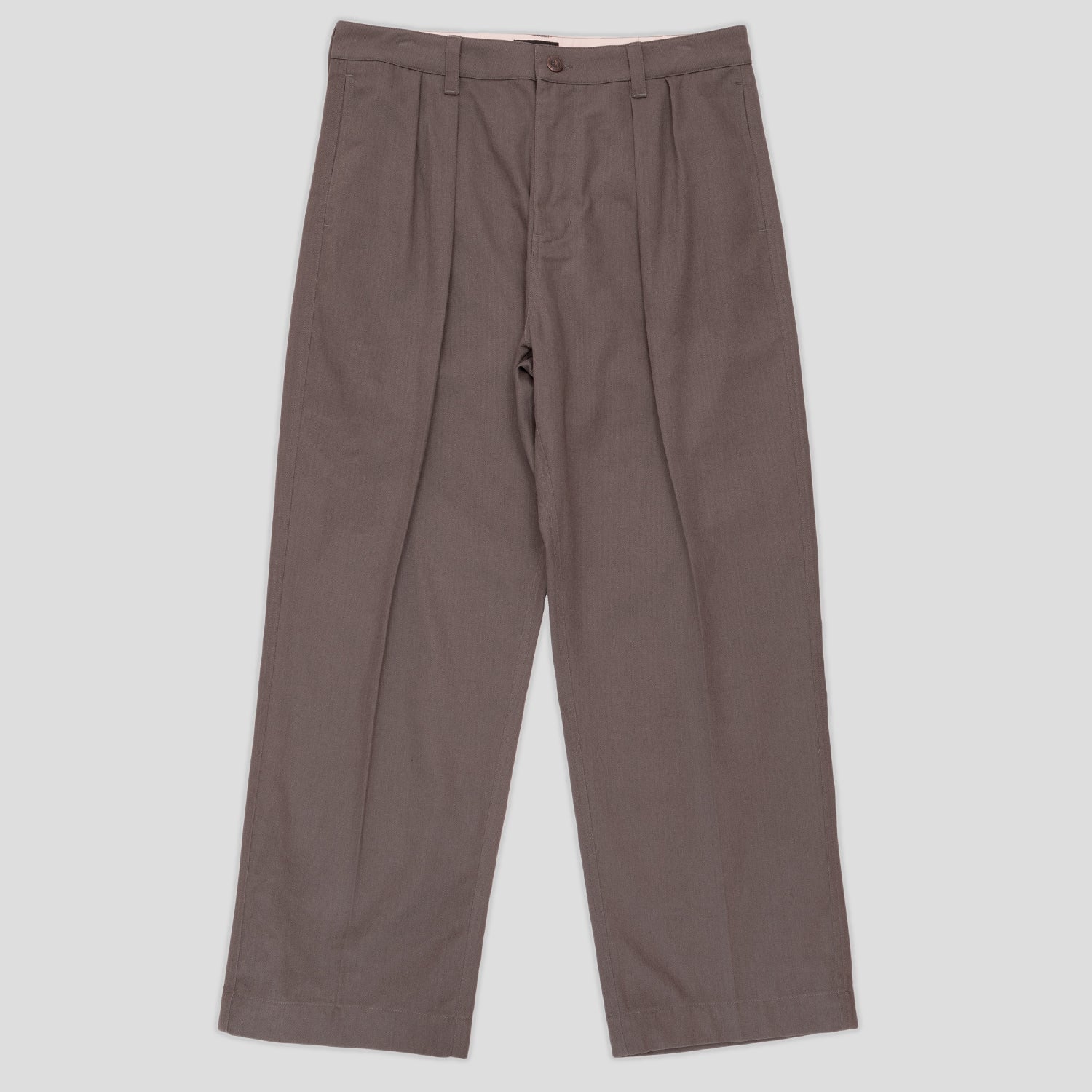 Pass~Port Herringbone Leagues Club Pant - Dusty Brown