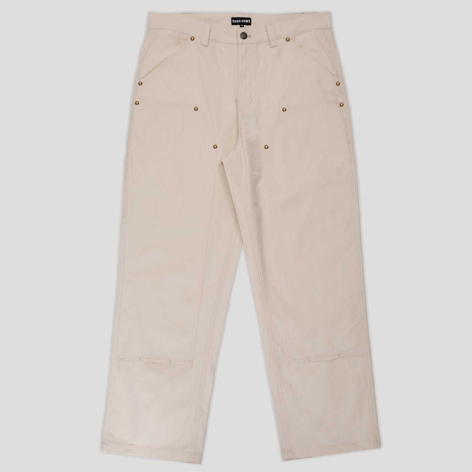 Pass~Port Ripstop Double Knee Diggers Club Pant - Bone