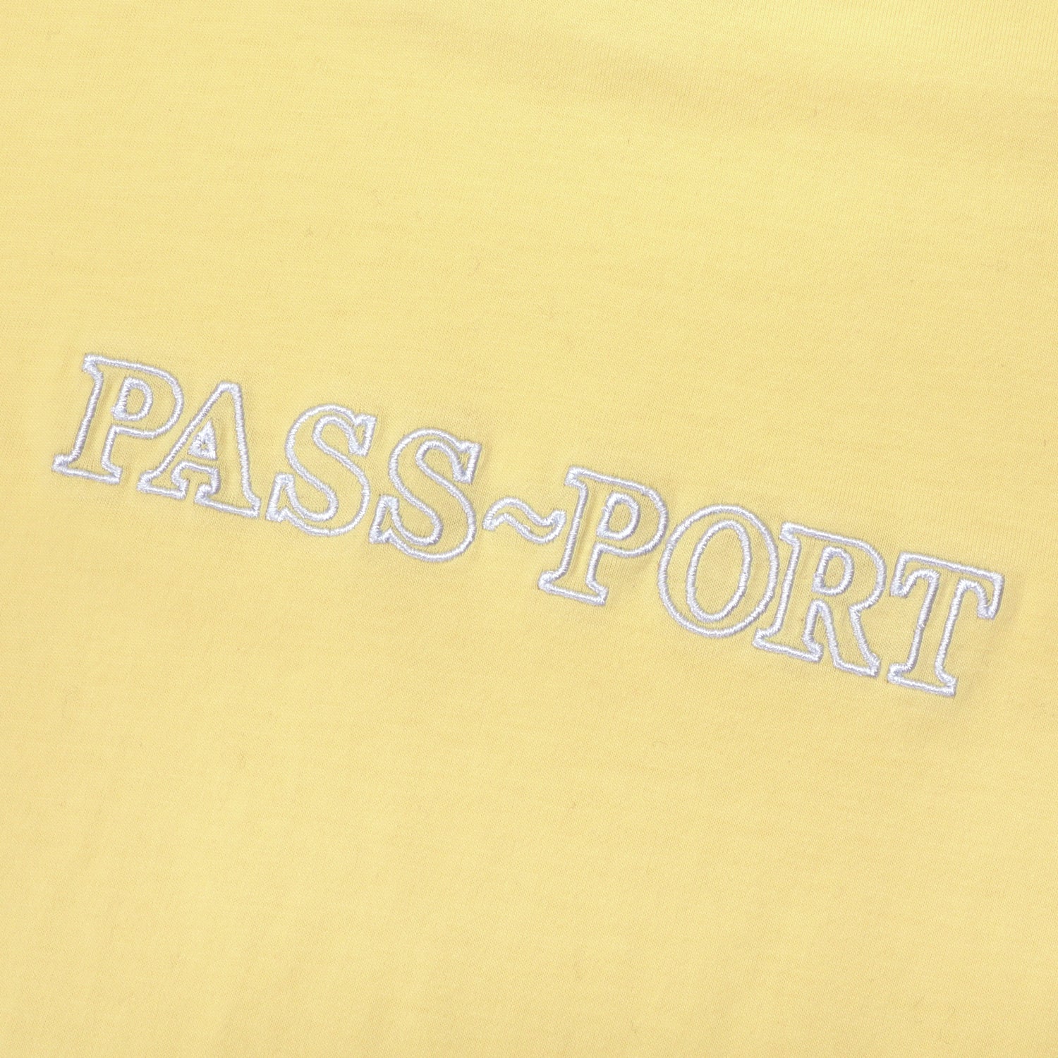 Pass~Port Official Organic Cotton Tee - Butter Yellow