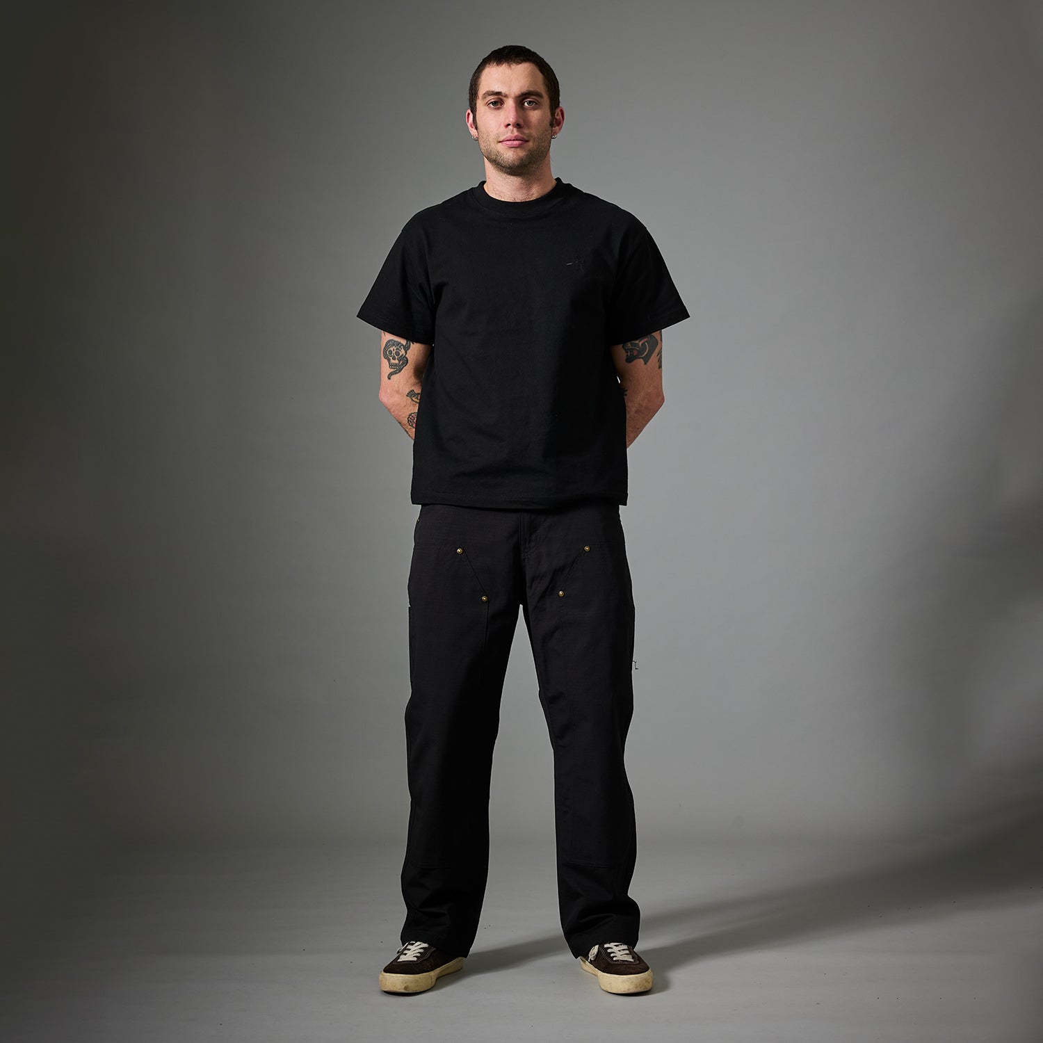 Pass~Port Ripstop Double Knee Diggers Club Pant - Black
