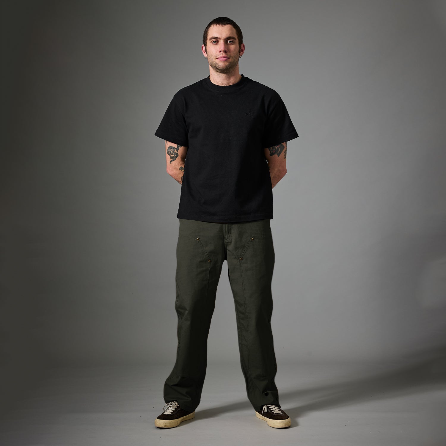 Pass~Port Ripstop Double Knee Diggers Club Pant - Dark Green