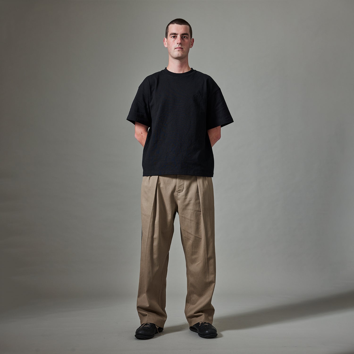 Pass~Port Herringbone Leagues Club Stripe Pant - Stone / Black
