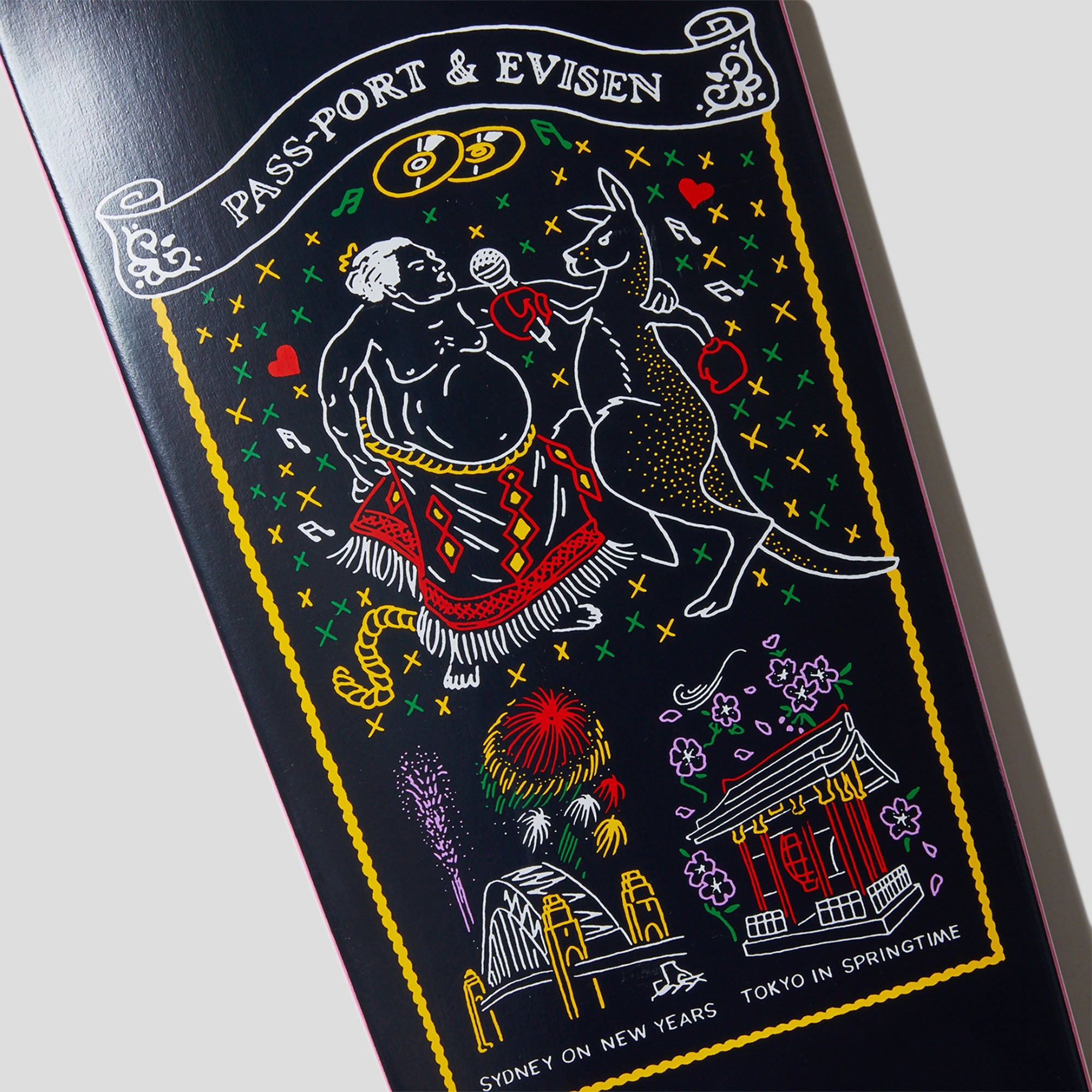 Pass~Port & Evisen Up Where We Belong Deck - 10.0"