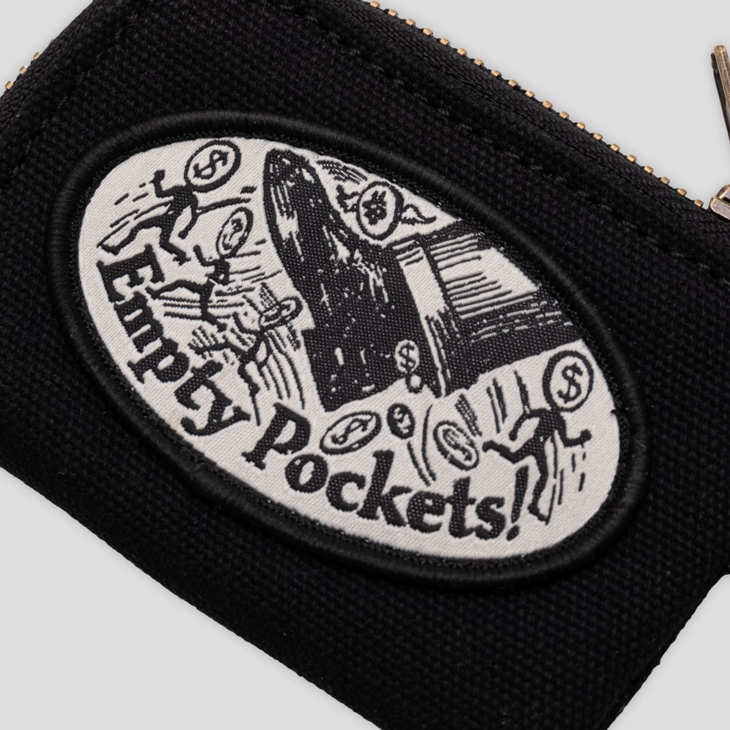 Pass~Port Empty Pockets Coin Pouch - Black