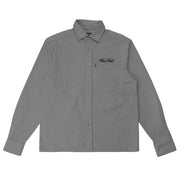 Pass~Port Ovalit Herringbone Long Sleeve Shirt - Grey