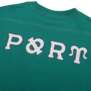 Pass~Port Letterhead Panel Tee - Bottle Green