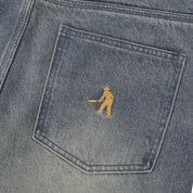 Pass~Port Workers Club Straight Leg Jean - Faded Wash Grey
