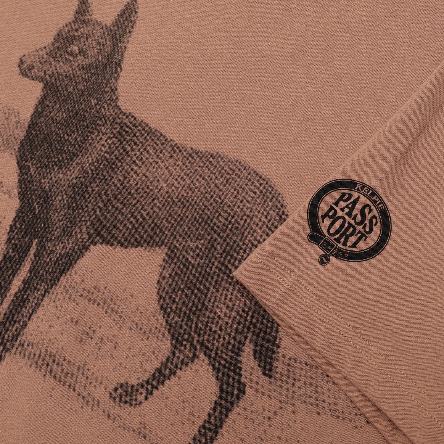 Pass~Port Kelpie Tee - Dusty Brown