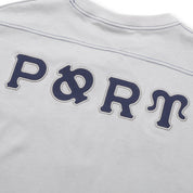 Pass~Port Letterhead Panel Tee - Oyster Grey