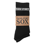 Pass~Port Sox 3-Pack - Black