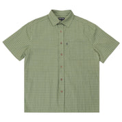 Pass~Port Workers Check Short Sleeve Shirt - Sage