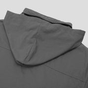 Pass~Port Pullover Lined Spray Jacket RPET - Charcoal