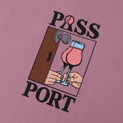 Pass~Port What U Think U Saw Tee - Washed Berry