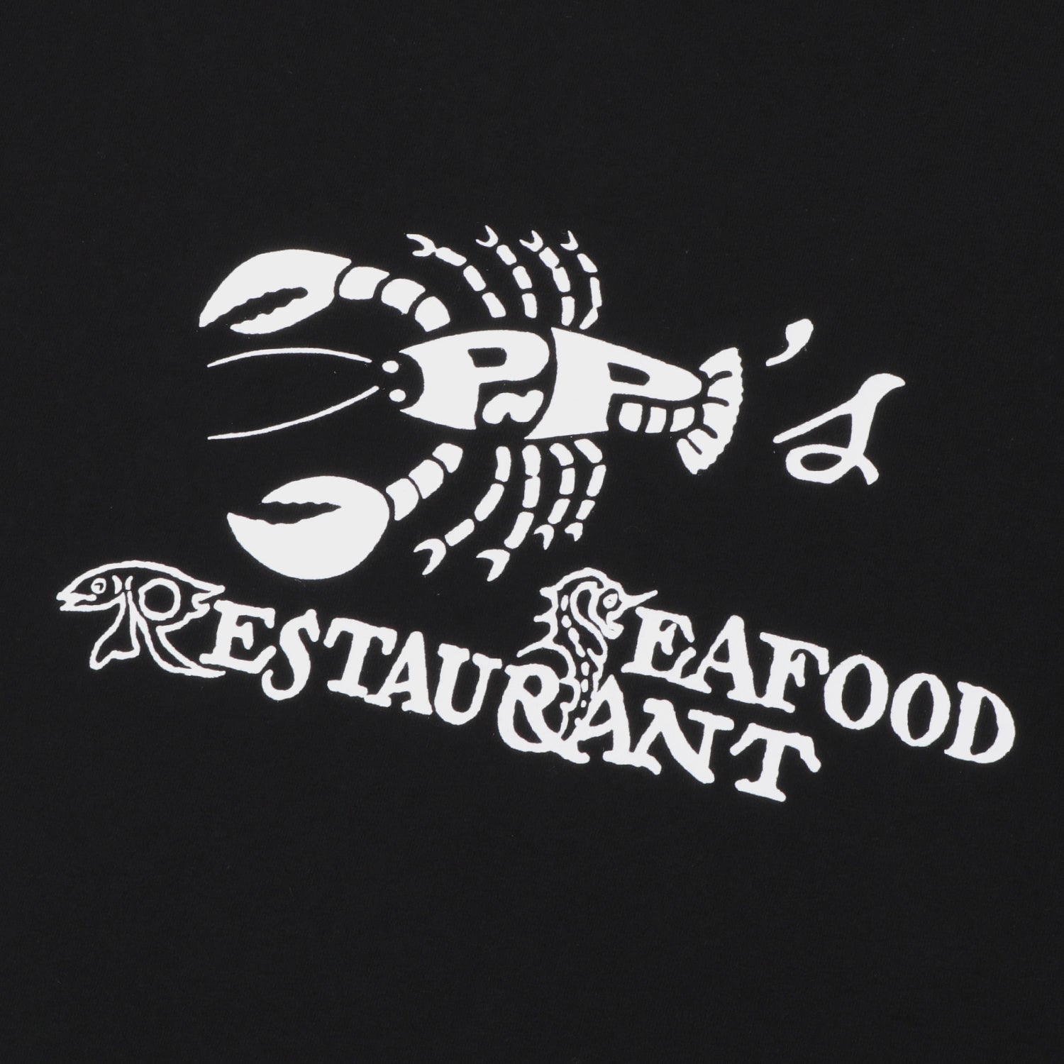 Pass~Port Seafood Staff Tee - Black