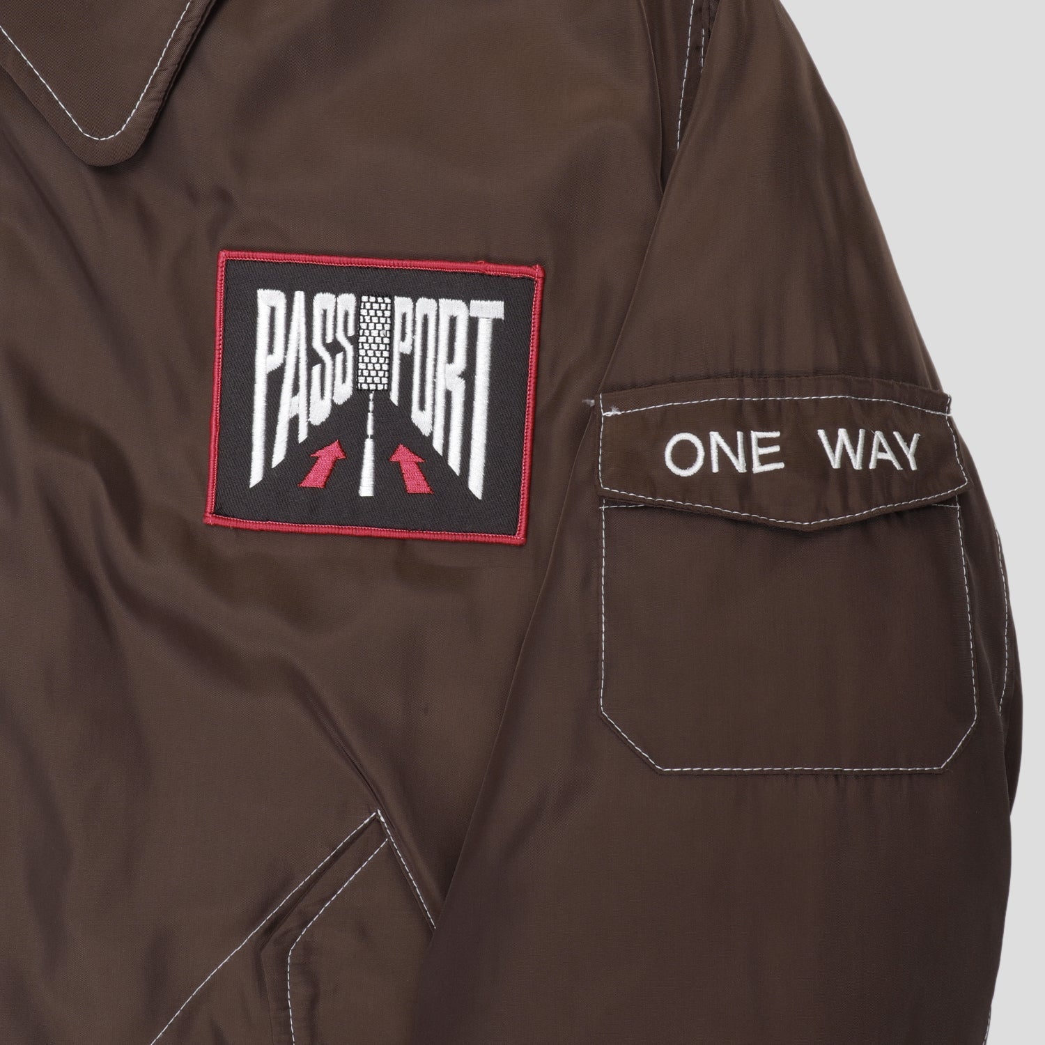 Pass~Port One Way Freight Jacket - Chocolate