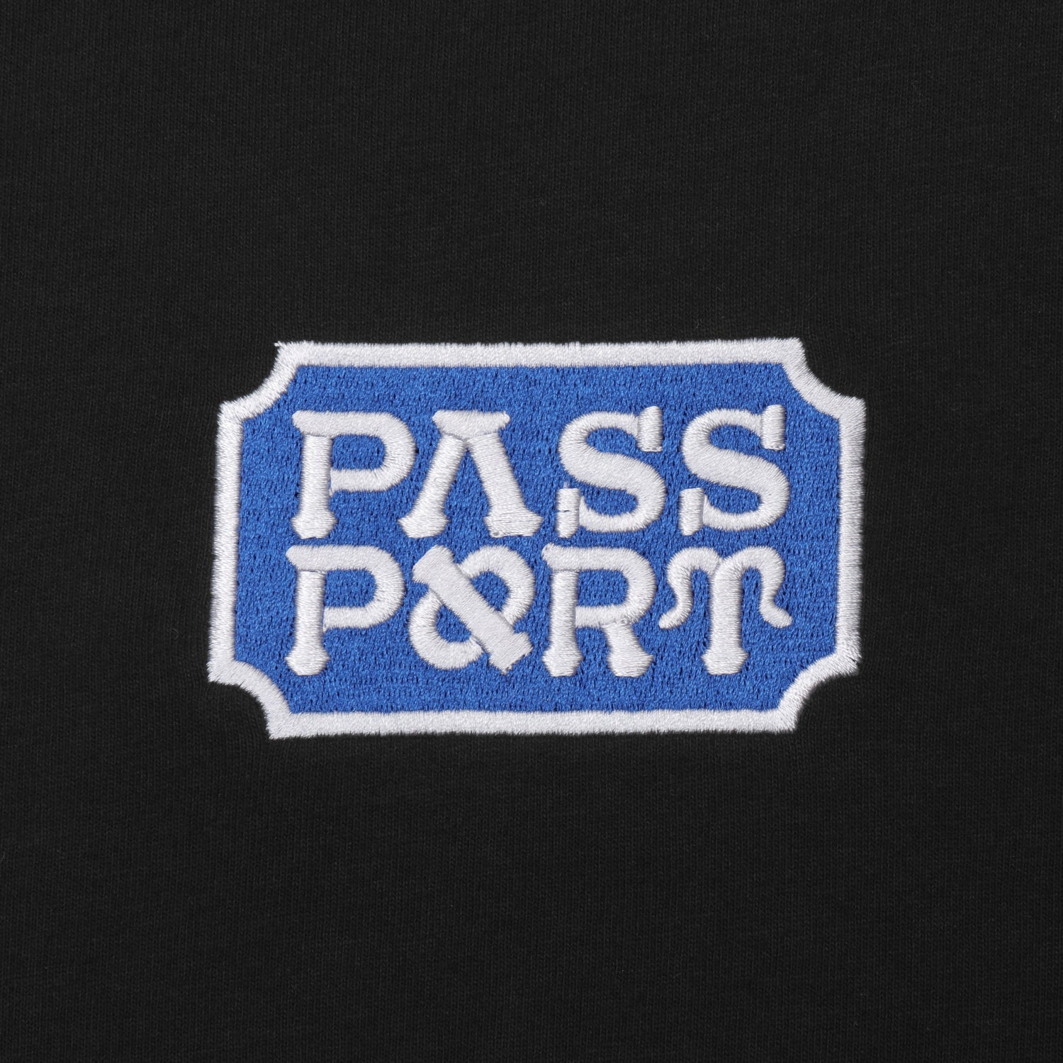 Pass~Port Yearbook Logo Tee - Black