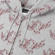 Pass~Port Trumpets Zip Hood - Ash