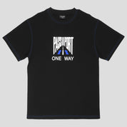 Pass~Port One Way Tee - Black