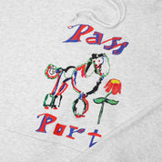 Pass~Port Poodle Organic Hood - White Marle