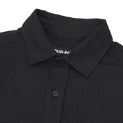 Pass~Port Ovalit Herringbone Short Sleeve Shirt - Black