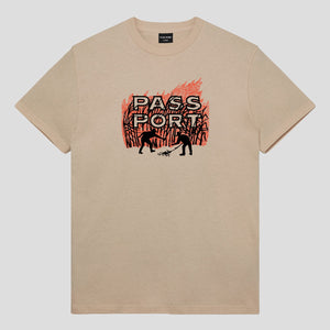 Pass~Port Brush Fire Tee - Sand