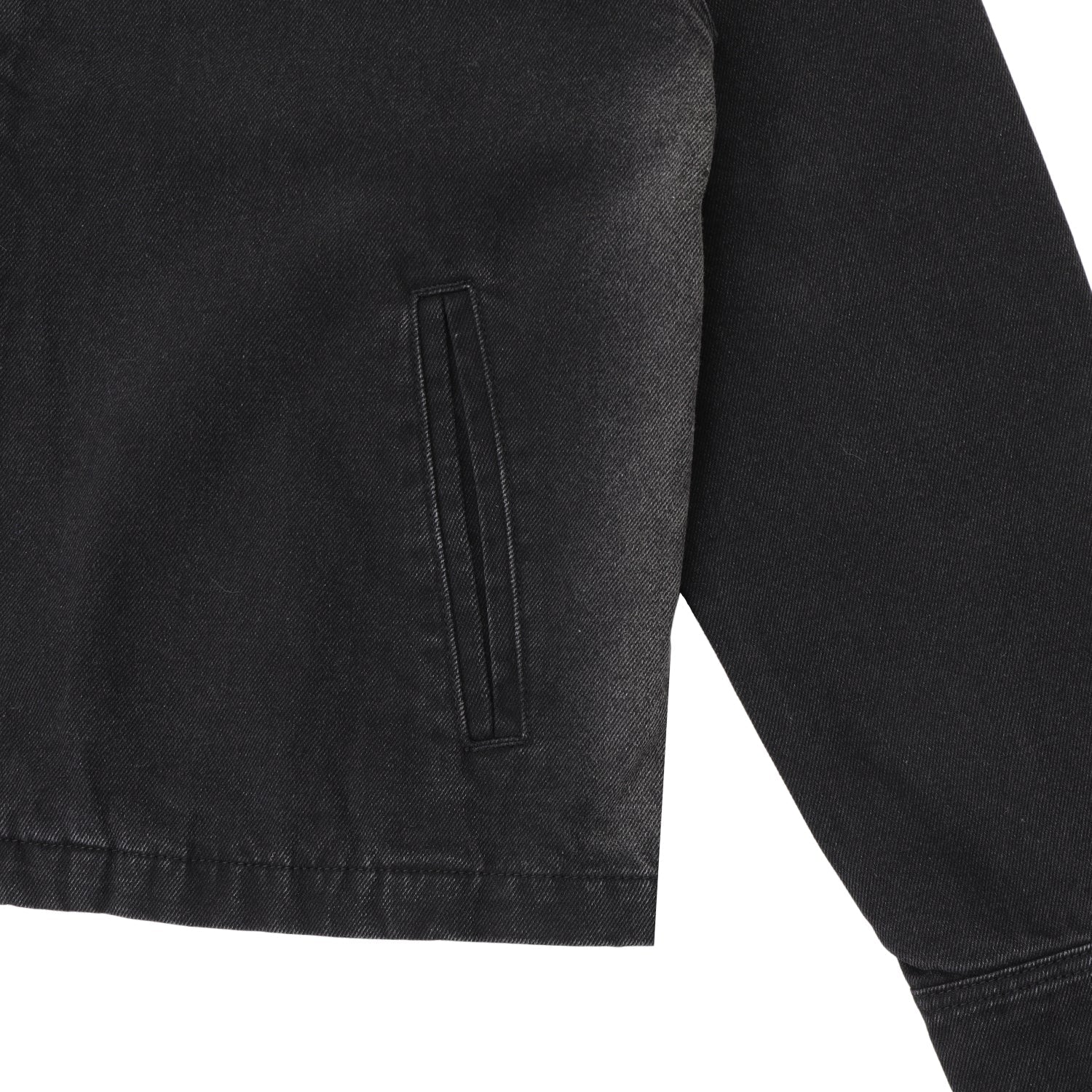 Pass~Port Faded Wash Workers Jacket - Black