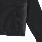 Pass~Port Faded Wash Workers Jacket - Black