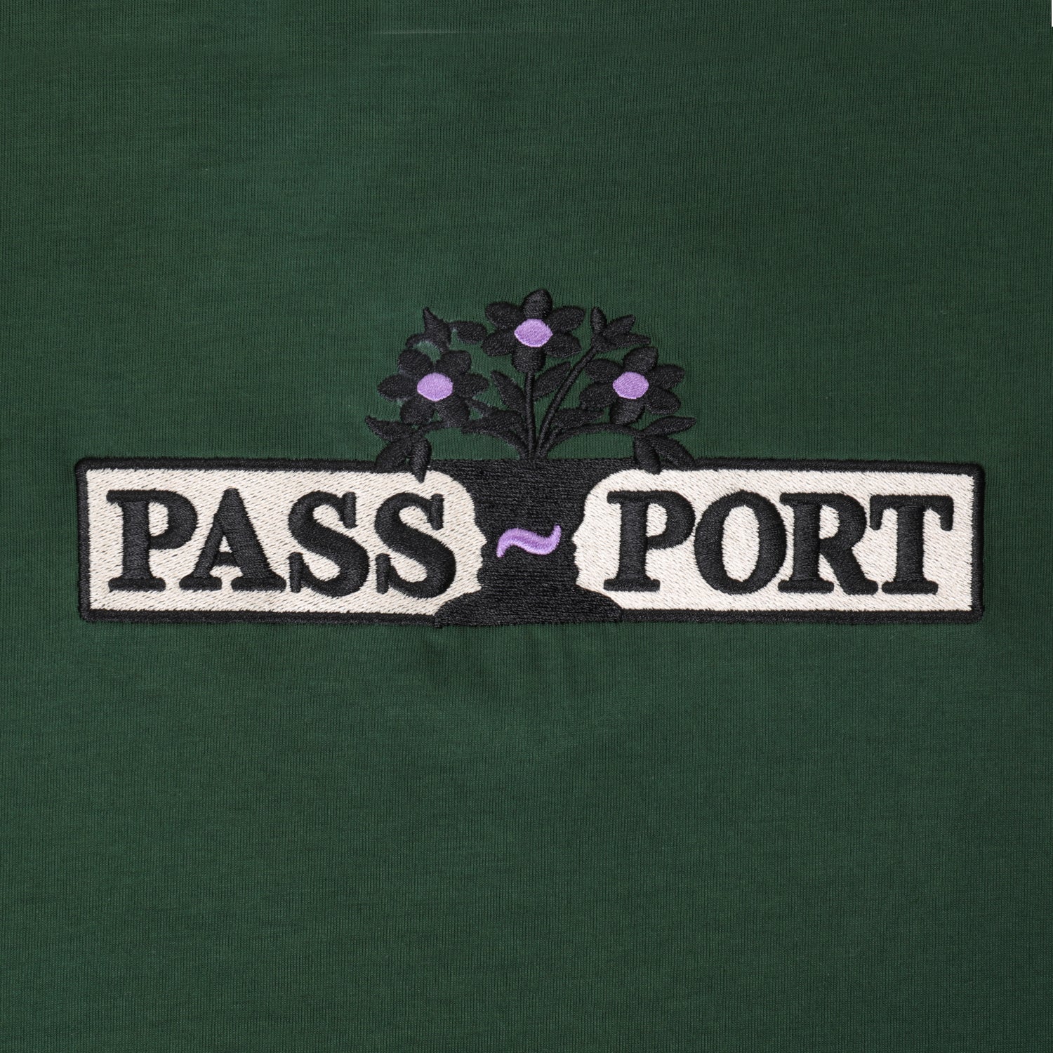 Pass~Port House Plant Organic Tee - Gumnut Green