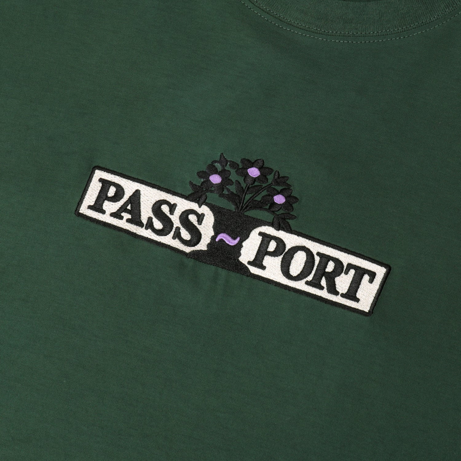 Pass~Port House Plant Organic Tee - Gumnut Green