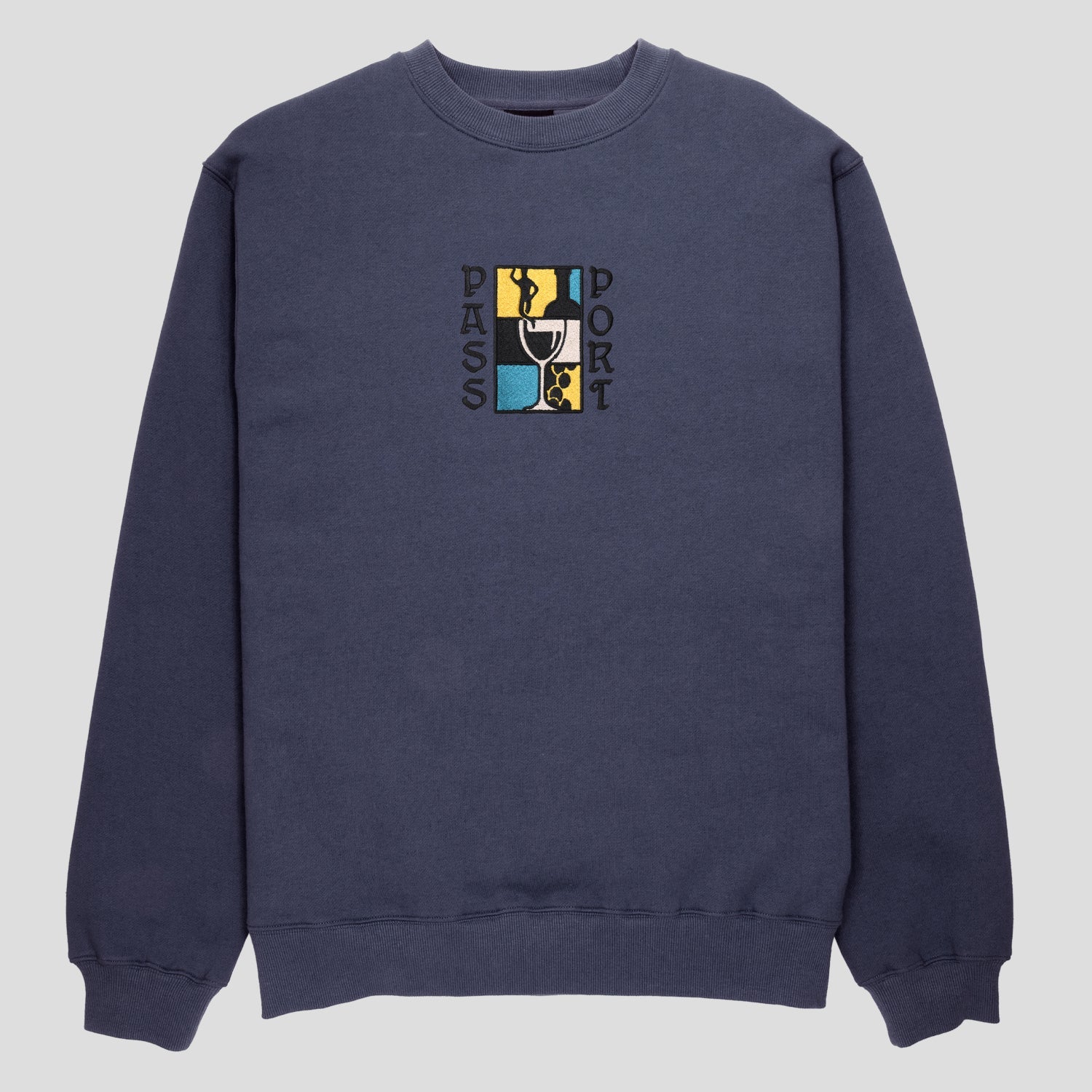 Pass~Port Dine Em' Sweater - Dusty Blue