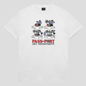 Pass~Port Art Dept. Tee - White