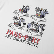 Pass~Port Art Dept. Tee - White