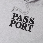 Pass~Port Official Stacked Hoodie - Ash