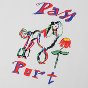 Pass~Port Poodle Organic Tee - White