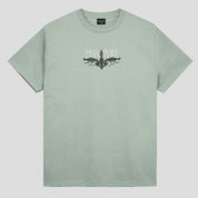 Pass~Port Lily of The Valley Tee - Stonewash Green